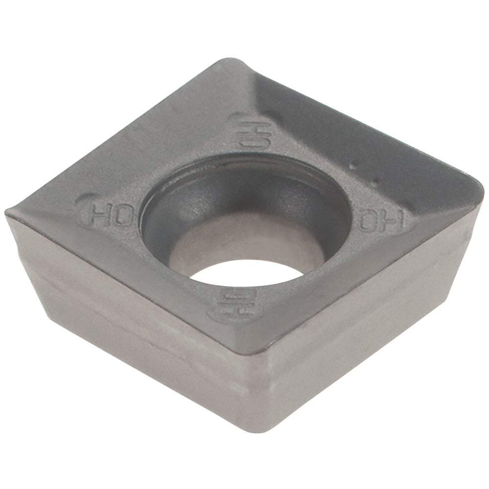 Iscar - SPMT100408 M Grade IC30N Carbide Milling Insert - Uncoated, 0.1665" Thick, 0.4016" Inscribed Circle, 0.8mm Corner Radius - Eagle Tool & Supply