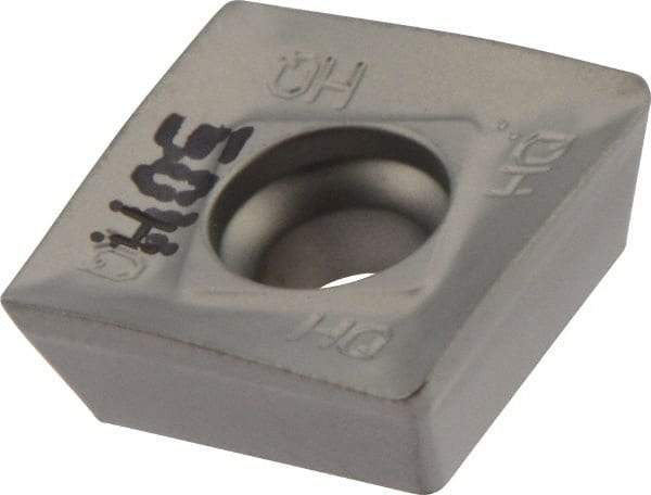 Iscar - SDMT1205 M Grade IC50M Carbide Milling Insert - Uncoated, 0.1969" Thick, 1/2" Inscribed Circle, 0.8mm Corner Radius - Eagle Tool & Supply