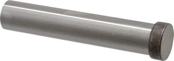 Dayton Lamina - 3/4" Head Diam, 5/8" Shank Diam, Basic Head, A2 Grade Tool Steel, Solid Mold Die Blank & Punch - 1/4" Head Height, 3-1/2" OAL, Blank Punch, Regular (KPB) Series - Eagle Tool & Supply