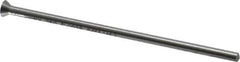 Dayton Lamina - 0.1688" Head Diam, 3/32" Shank Diam, Quill Head, High Speed Steel Solid Mold Die Blank & Punch - 60° Head Angle, 0.0657" Head Height, 2-1/2" OAL, Blank Punch, KWX Series - Eagle Tool & Supply