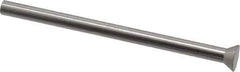 Dayton Lamina - 9/32" Head Diam, 5/32" Shank Diam, Quill Head, High Speed Steel Solid Mold Die Blank & Punch - 60° Head Angle, 7/64" Head Height, 2-1/2" OAL, Blank Punch, KWX Series - Eagle Tool & Supply