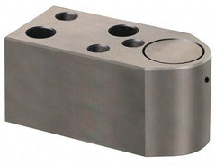 Dayton Lamina - 1/4" Shank Diam, 2" Base Length x 1" Base Width x 1-1/4" Base Height, 1/4-20 Thread, Alloy Steel Mold Punch Retainer - 5/16" Dowel Diam, 0.781" Length Between Dowel & Screw, 1-1/2" Thread Length, Ball Lock, Light Duty (LRE) Series - Eagle Tool & Supply