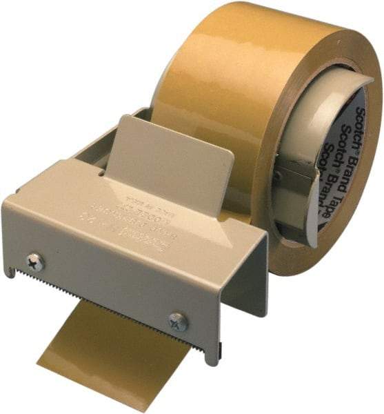 3M - 3" Wide, Handheld Style, Handheld Tape Dispenser - For Use with Box Sealing Tape - Eagle Tool & Supply