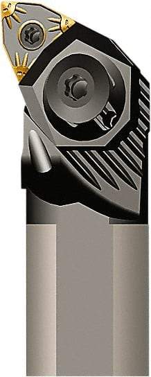 Seco - 50mm Min Bore Diam, 300mm OAL, 40mm Shank Diam, A-PWLN Indexable Boring Bar - 35mm Max Bore Depth, WN.. 0804.. Insert, Pin Lock Assembly Holding Method - Eagle Tool & Supply