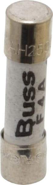 Cooper Bussmann - 250 VAC, 32 VDC, 4 Amp, Fast-Acting Miniature Ceramic Fuse - 20mm OAL, 5mm Diam - Eagle Tool & Supply