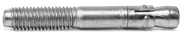 Wej-It - 3/4" Diam, 3/4" Drill, 6-1/4" OAL, 2-1/4" Min Embedment Wedge Expansion Concrete Anchor - Eagle Tool & Supply