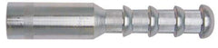 Wej-It - 7/8" Diam, 7/8" Drill, 5-3/4" OAL, 2" Min Embedment Drop-In Concrete Anchor - 12L14 Steel, Zinc-Plated Finish, Hex Nut Head, Hex Drive, 1-1/2" Thread Length - Eagle Tool & Supply