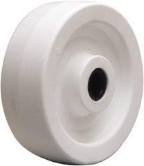 Hamilton - 6 Inch Diameter x 2 Inch Wide, Polyolefin Caster Wheel - 750 Lb. Capacity, 2-3/16 Inch Hub Length, 3/4 Inch Axle Diameter, Delrin Bearing - Eagle Tool & Supply