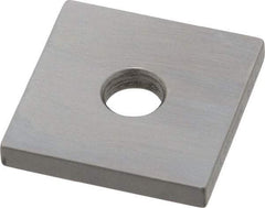 Mitutoyo - 0.138" Square Steel Gage Block - Accuracy Grade 0, Includes Certificate of Inspection - Eagle Tool & Supply