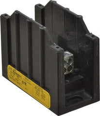 Cooper Bussmann - 1 Pole, 175 Amp, 8-2/0 AWG (Al), 14-2/0 AWG (Cu) Primary, 4-14 AWG (Cu), 4-8 AWG (Al) Secondary, Thermoplastic Power Distribution Block - 600 VAC/VDC, 1 Primary Connection, 1.96 Inch Long x 3.32 Inch Deep x 4 Inch High - Eagle Tool & Supply