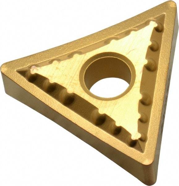 Sumitomo - TNMG432 EUP Grade AC830P Carbide Turning Insert - 60° Triangle, 1/2" Inscr Circle, 3/16" Thick, 1/32" Corner Radius - Eagle Tool & Supply