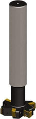 Seco - Shank Connection, 3/8" Cutting Width, 0.35" Depth of Cut, 1-1/4" Cutter Diam, 1 Tooth Indexable Slotting Cutter - 5/8" Shank Diam, R335.18 Toolholder, LNK.. 05.. Insert, Right Hand Cutting Direction - Eagle Tool & Supply