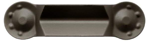 Seco - 150.102.5 12 TGP45 Grade, Carbide Cutoff Insert - Neutral Lead Angle, 0.007" Cnr Rad, TiCN/Al2O3 Coated - Eagle Tool & Supply
