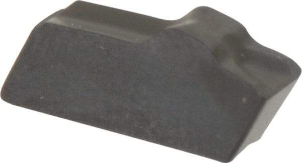 Seco - 150.102.5 16 TGP45 Grade, 0.098" Cutting Width, Carbide Cutoff Insert - Neutral Lead Angle, 0.007" Cnr Rad, TiCN/Al2O3 Coated - Eagle Tool & Supply
