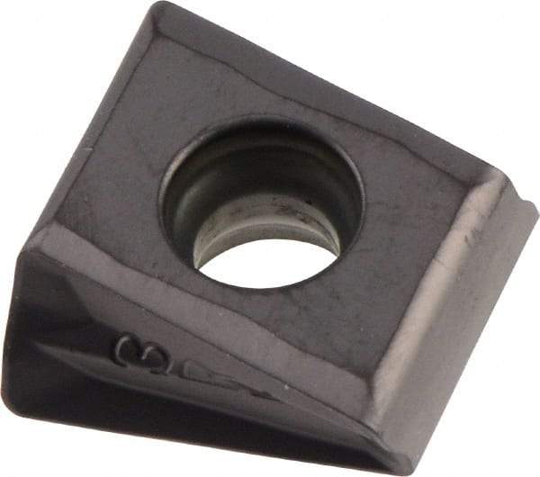 Iscar - T490 LNMT1306 Grade IC928 Carbide Milling Insert - TiAlN Finish, 0.262" Thick, 0.8mm Corner Radius - Eagle Tool & Supply