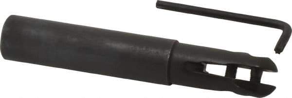 Minicut International - 3/4" Cut Diam, 0.512" Max Depth of Cut, 3/4" Shank Diam, 4" OAL, Indexable Ball Nose End Mill - 1-3/4" Head Length, Straight Shank, BNMI Toolholder, BNSI 0750 Insert - Eagle Tool & Supply