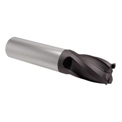 M.A. Ford - 5/8", 4 Flute, Single End, Solid Carbide, 0.015" Corner Radius End Mill - 3" OAL, 35/38° Helix, Right Hand Flute, 5/8" LOC, Right Hand Cut - Eagle Tool & Supply