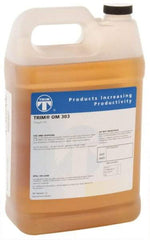 Master Fluid Solutions - Trim OM 303, 1 Gal Bottle Cutting Fluid - Straight Oil, For Thread Rolling, Thread-Form Tapping - Eagle Tool & Supply