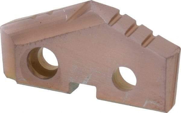 Allied Machine and Engineering - 1-3/16" Diam x 3/16" Thick, Seat Code 2, 132° Included Angle Spade Drill Insert - AM200 Coated, Cobalt, Grade Super Cobalt, Series GEN2 T-A - Eagle Tool & Supply