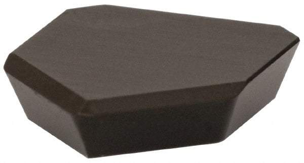 Seco - SEAN1203 MD15 Grade MP1500 Carbide Milling Insert - TiCN/Al2O3 Finish, 1/8" Thick, 0.263" Inscribed Circle, 0.008" Corner Radius - Eagle Tool & Supply