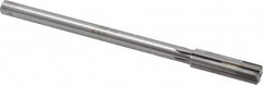 Made in USA - 0.566" Carbide-Tipped 6 Flute Chucking Reamer - Eagle Tool & Supply