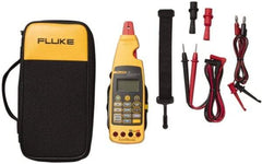 Fluke - 773, CAT II, Digital mA Process Clamp Meter with 0.1772" Detachable Jaws - 30 VDC, Measures Voltage, Current - Eagle Tool & Supply