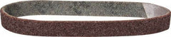 3M - 3/4" Wide x 18" OAL, Aluminum Oxide Abrasive Belt - Aluminum Oxide, Medium, Nonwoven, Series SE-BS - Eagle Tool & Supply