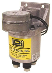 LDI Industries - 0.16 cc Output per Cycle, 3 Outlet Central Lubrication System Electric Pump - 66.55mm Wide x 134.37mm High, 120 Volt, Oil/Grease, 1/8-27 Outlet Thread, NPTF - Eagle Tool & Supply