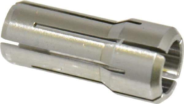 Kennametal - 23/64 Inch, 21/64 to 23/64 Inch Collet Capacity, Series DA200 Double Angle Collet - 1-3/16 Inch Overall Length, 0.539 Inch Overall Diameter, 0.001 Inch TIR - Exact Industrial Supply