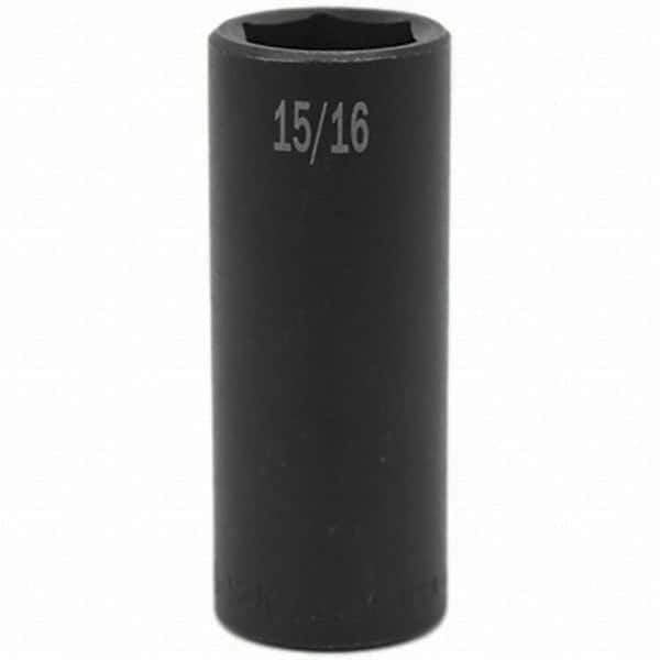 SK - Impact Socket - 1/2"DR 15/16" DEEP IMPACT SOCKET - Eagle Tool & Supply