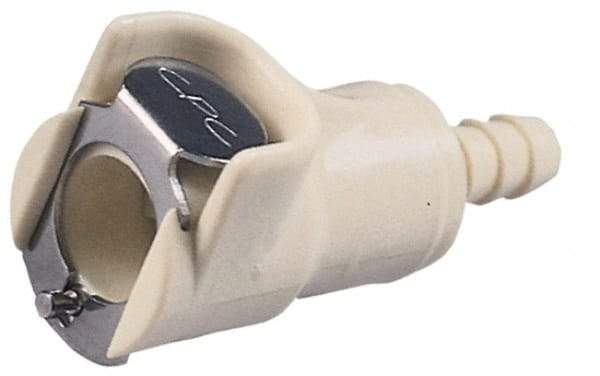 CPC Colder Products - Acetal Push-to-Connect Female Connector - 120 Max psi, 3/8" ID, Tan - Eagle Tool & Supply