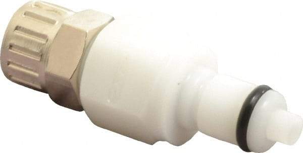 CPC Colder Products - 1/4" OD, Acetal Push-to-Connect Shutoff - 120 Max psi - Eagle Tool & Supply