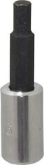 Proto - 1/4" Drive, 3/16" Hex Bit Socket - 1-7/8" OAL, 1" Bit Length - Eagle Tool & Supply