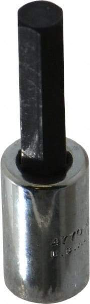 Proto - 1/4" Drive, 1/4" Hex Bit Socket - 1-7/8" OAL, 1" Bit Length - Eagle Tool & Supply