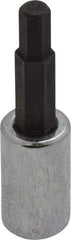 Proto - 1/4" Drive, 5mm Hex Bit Socket - 1-7/8" OAL, 1" Bit Length - Eagle Tool & Supply