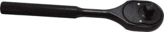 Proto - 3/8" Drive Pear Head Ratchet - Black Oxide Finish, 7" OAL, 24 Gear Teeth - Eagle Tool & Supply