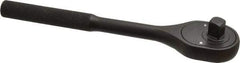 Proto - 1/2" Drive Pear Head Standard Ratchet - Black Oxide Finish, 10" OAL, 24 Gear Teeth, Standard Head - Eagle Tool & Supply