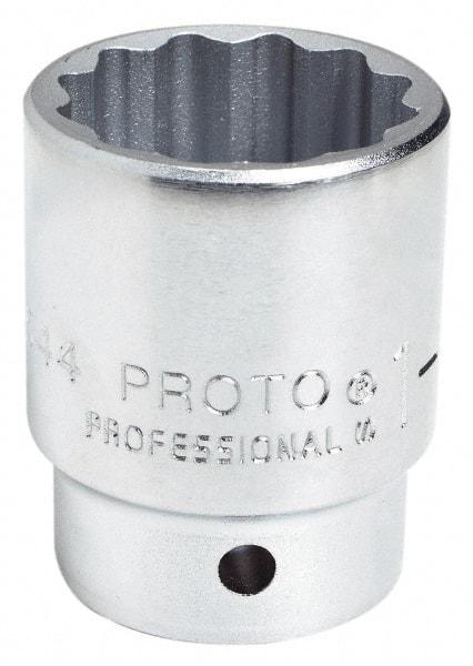 Blackhawk by Proto - 3/4" Drive, Standard Hand Socket - 12 Points, 2-45/64" OAL, Alloy Steel, Black Finish - Eagle Tool & Supply