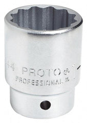 Blackhawk by Proto - 3/4" Drive, Standard Hand Socket - 12 Points, 2-45/64" OAL, Alloy Steel, Black Finish - Eagle Tool & Supply