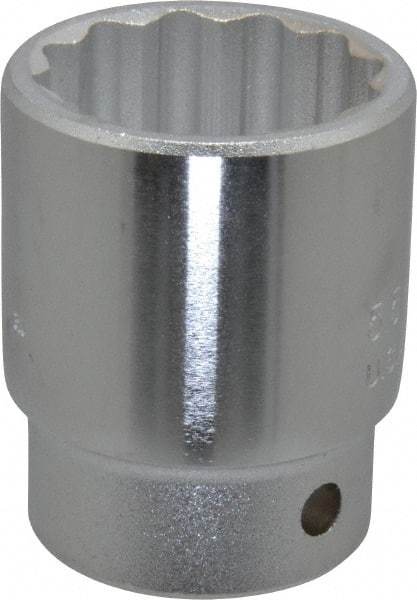 Proto - 1-3/8", 3/4" Drive, Standard Hand Socket - 12 Points, 2-9/32" OAL, Chrome Finish - Eagle Tool & Supply