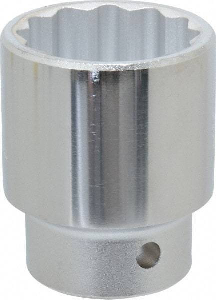 Proto - 1-1/2", 3/4" Drive, Standard Hand Socket - 12 Points, 2-13/32" OAL, Chrome Finish - Eagle Tool & Supply