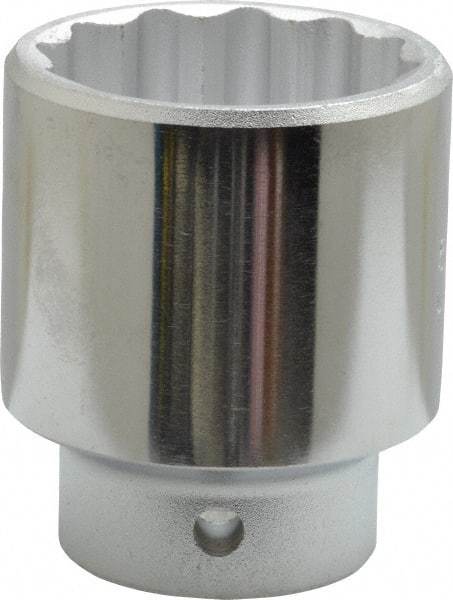 Proto - 3/8" Drive, Standard Hand Socket - 12 Points, 2-1/8" OAL, Chrome Finish - Eagle Tool & Supply