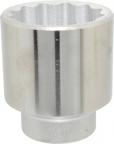 Proto - 2-1/8", 3/4" Drive, Standard Hand Socket - 12 Points, 3-9/32" OAL, Chrome Finish - Eagle Tool & Supply