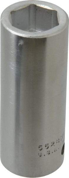 Proto - 7/8", 3/4" Drive, Deep Hand Socket - 6 Points, 3-1/2" OAL, Chrome Finish - Eagle Tool & Supply