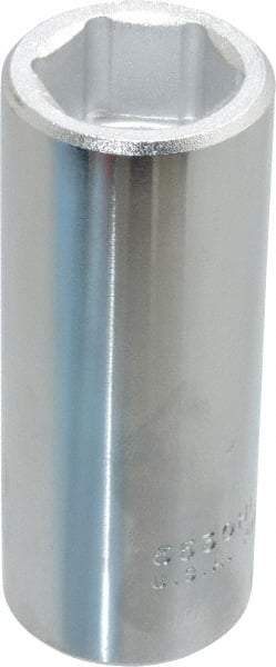 Proto - 15/16", 3/4" Drive, Deep Hand Socket - 6 Points, 3-1/2" OAL, Chrome Finish - Eagle Tool & Supply