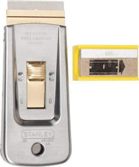 Stanley - 1-Edge Scraper - 1-1/2" Blade Width x 1-1/2" Blade Length - Eagle Tool & Supply