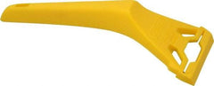 Stanley - Stiff 1-Edge Scraper - 2-7/16" Blade Width x 2-7/16" Blade Length, Plastic Handle - Eagle Tool & Supply