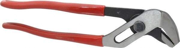 Proto - 7-1/16" OAL, 1-1/8" Max Capacity, 5 Position Gooseneck Tongue & Groove Pliers - Standard Straight Jaws, Standard Head, Plastisol Handles - Eagle Tool & Supply