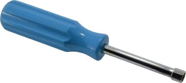 Proto - 7mm Solid Shaft Nutdriver - Plastic Handle, 6-3/4" OAL - Eagle Tool & Supply