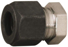 Parker - 3/4" OD, Stainless Steel Plug - 1-1/16" Hex, Comp Ends - Eagle Tool & Supply